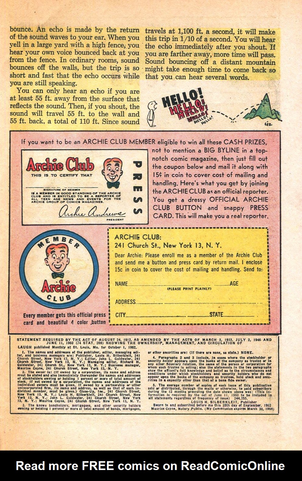 Read online Laugh (Comics) comic -  Issue #144 - 27