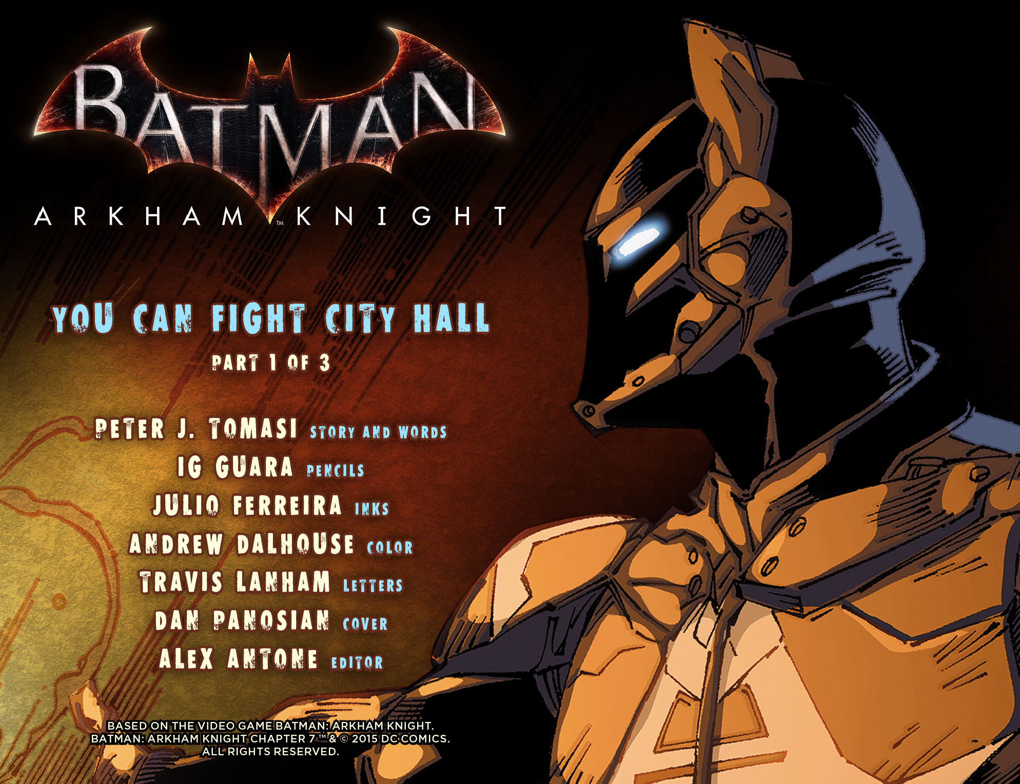 Read online Batman: Arkham Knight [I] comic -  Issue #7 - 2