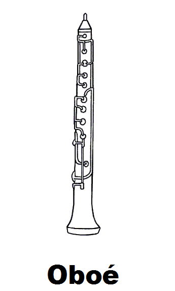oboe coloring pages - photo #33