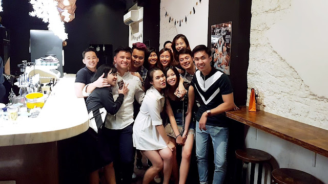 gathering at Joo bar