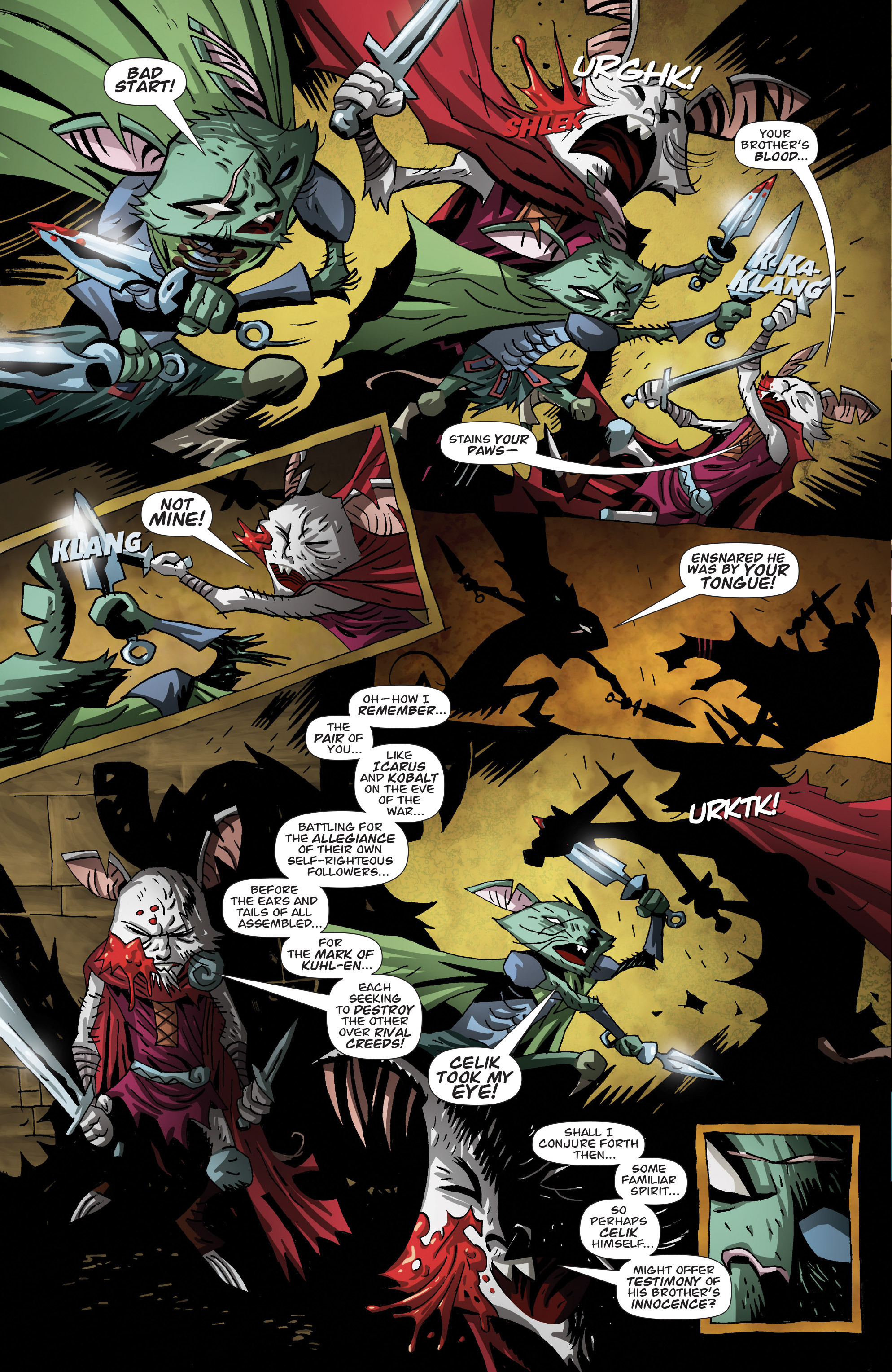 Read online The Mice Templar Volume 5: Night's End comic -  Issue #3 - 11