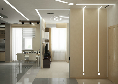 plasterboard partition wall room divider design ideas 2019