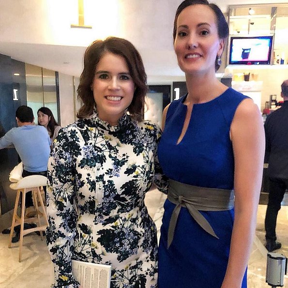 Princess Eugenie attended the premiere of Sharkwater Extinction film in ...