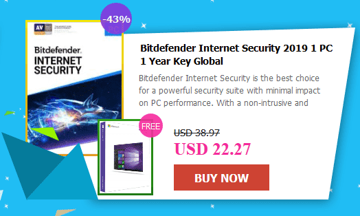 أحصل على مفتاح وندوز 10 برو عند شرائك مفاتيح برامج مكافحة فايروسات متعددة بسعر يصل إلى أقل من 10$