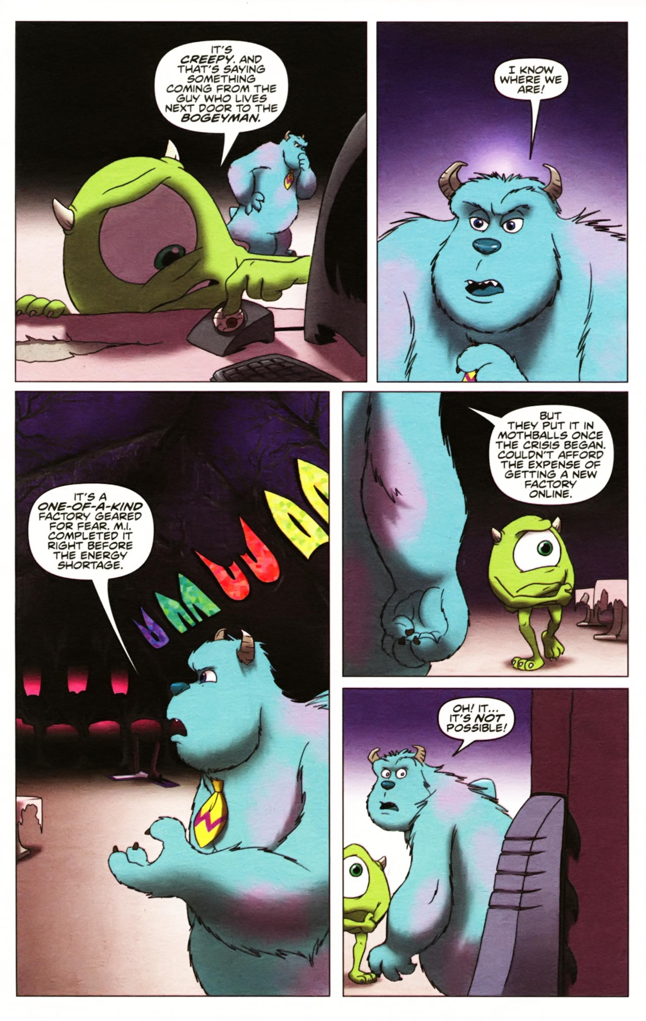 Read online Monsters, Inc: Laugh Factory comic -  Issue #2 - 17