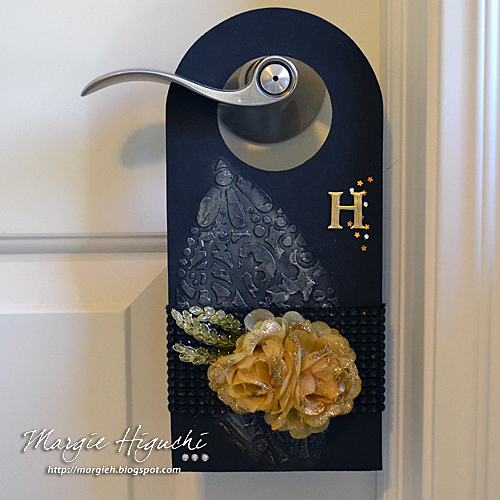 SCRAPS of (my) Life An Elegant Door Knob Hanger Tutorial