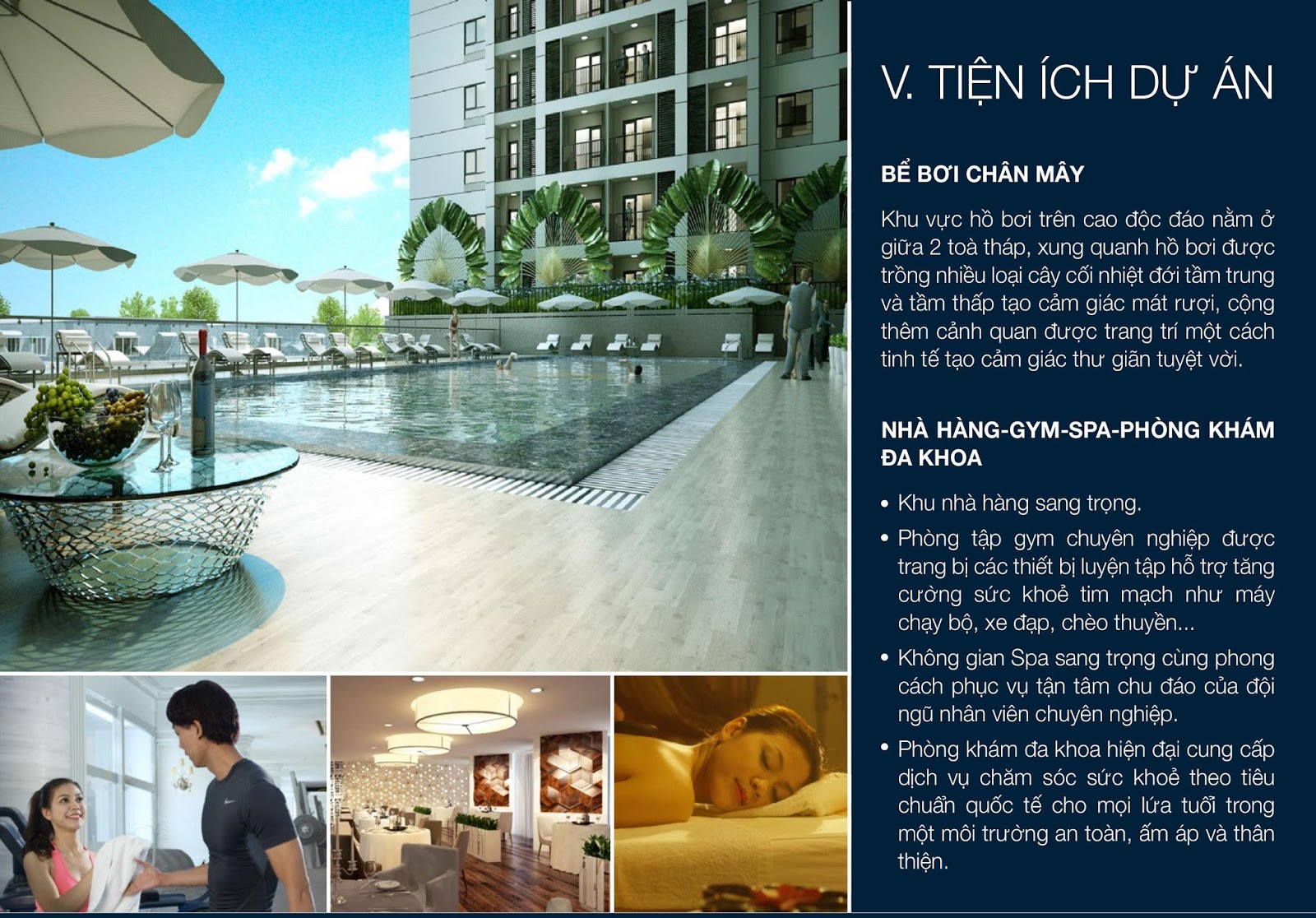 Bể bơi chân mây tại chung cư Goldsilk Residence Bể bơi chân mây tại chung cư Goldsilk Residence