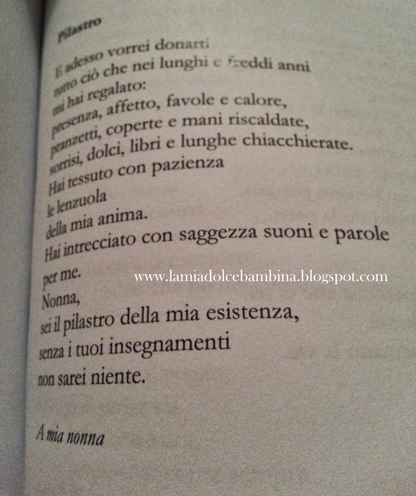 Poesia Per Mia Figlia