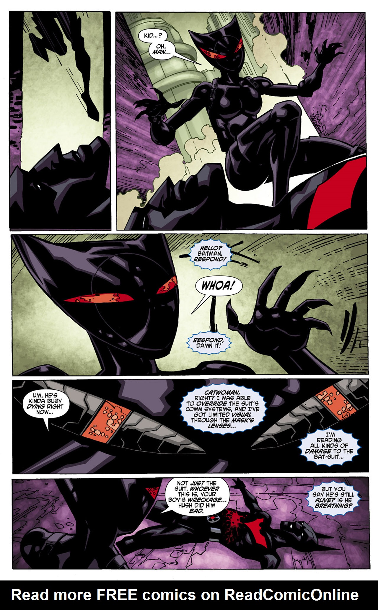 Read online Batman Beyond (2010) comic -  Issue #5 - 6