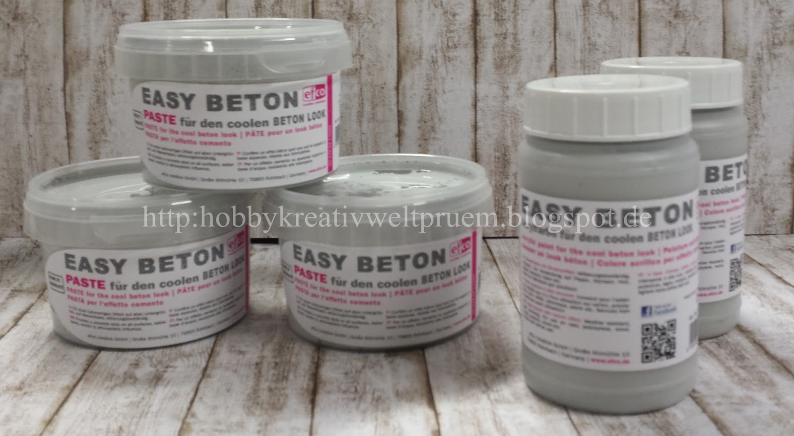 Hobby Kreativ Welt Easy Beton Farbe Und Paste Ganz Neu Eingetroffen Ist Easy Beton Acrylfarbe Für Den Coolen Look Sowie Paste Einen Betonartigen Effekt Auf Allen