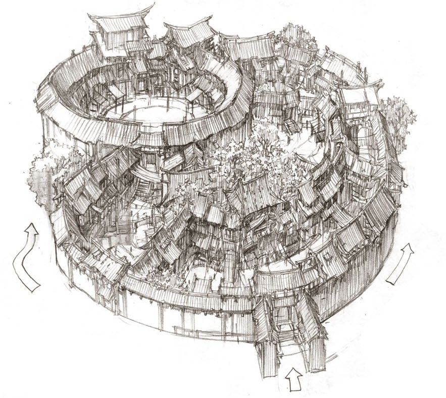 03-Jung-Min-Seub-Architecture-in-Super-Detailed-Fantasy-Drawings-www-designstack-co