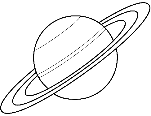 Coloring Sheets  Kids on Coloring Pages For Kids  Planet Saturn Coloring Pages