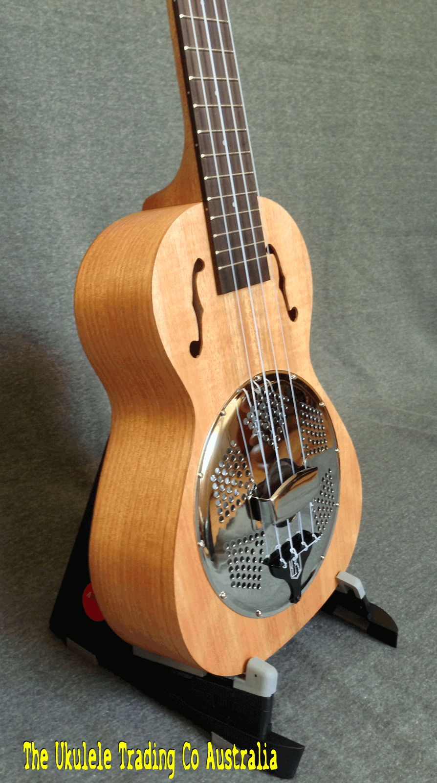 Kala KARC Resonator Ukulele Concert Size 395 with FREE Setup, Hardcase, Shipping and