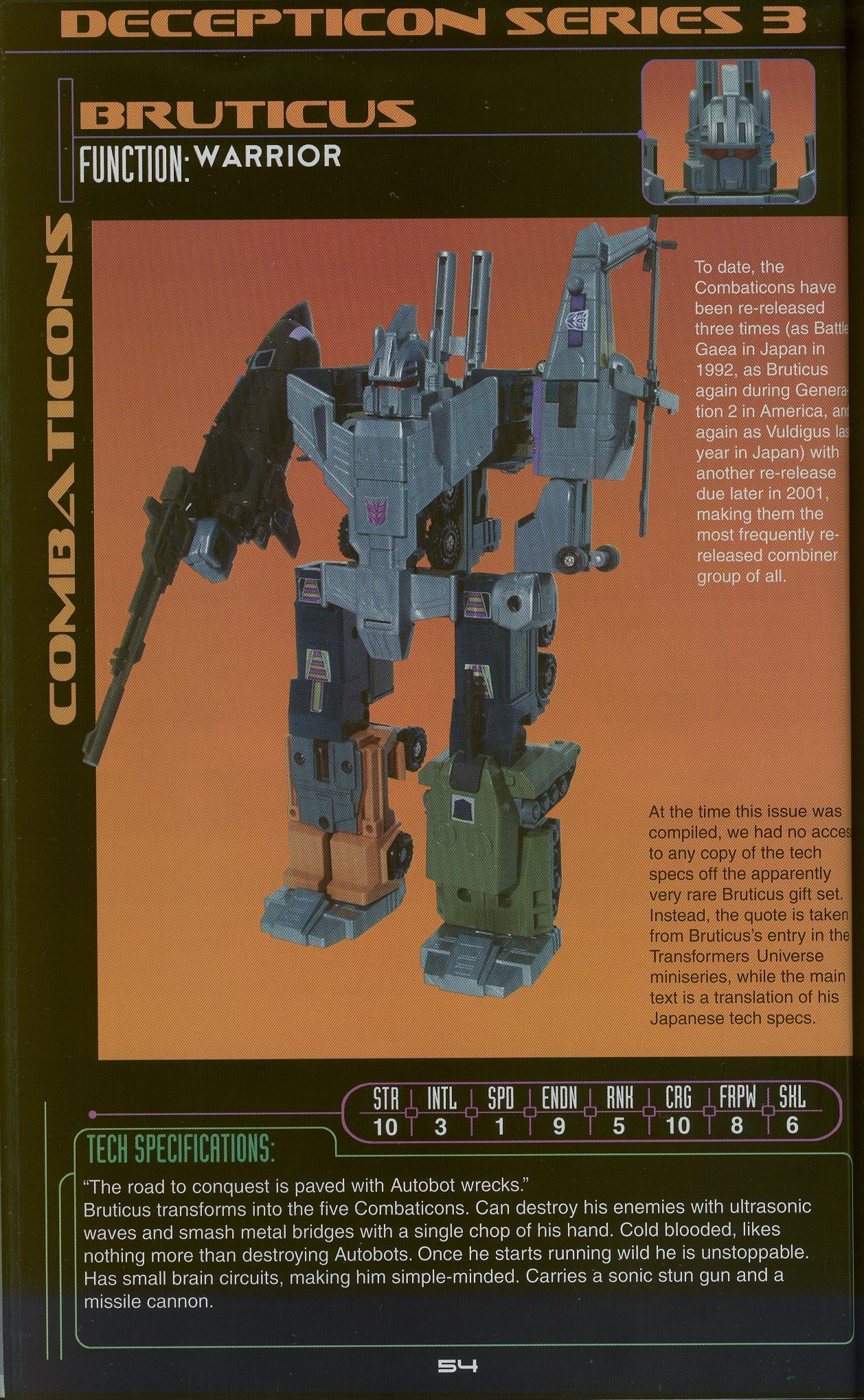 Read online Cybertronian: An Unofficial Transformers Recognition Guide comic -  Issue #2 - 54