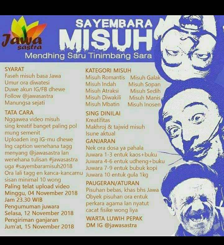 Menyikapi Pergeseran Nilai Sebuah Kata ~ Omong Coro