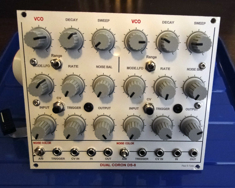 MATRIXSYNTH CORON DUAL DS8 DRUM SYNTH eurorack module