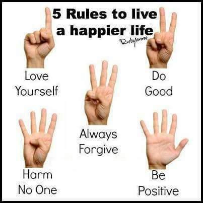 Happier way to live life