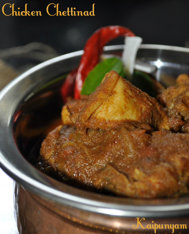 kaipunyam.com: Sanjeev Kapoor's Chicken Chettinad