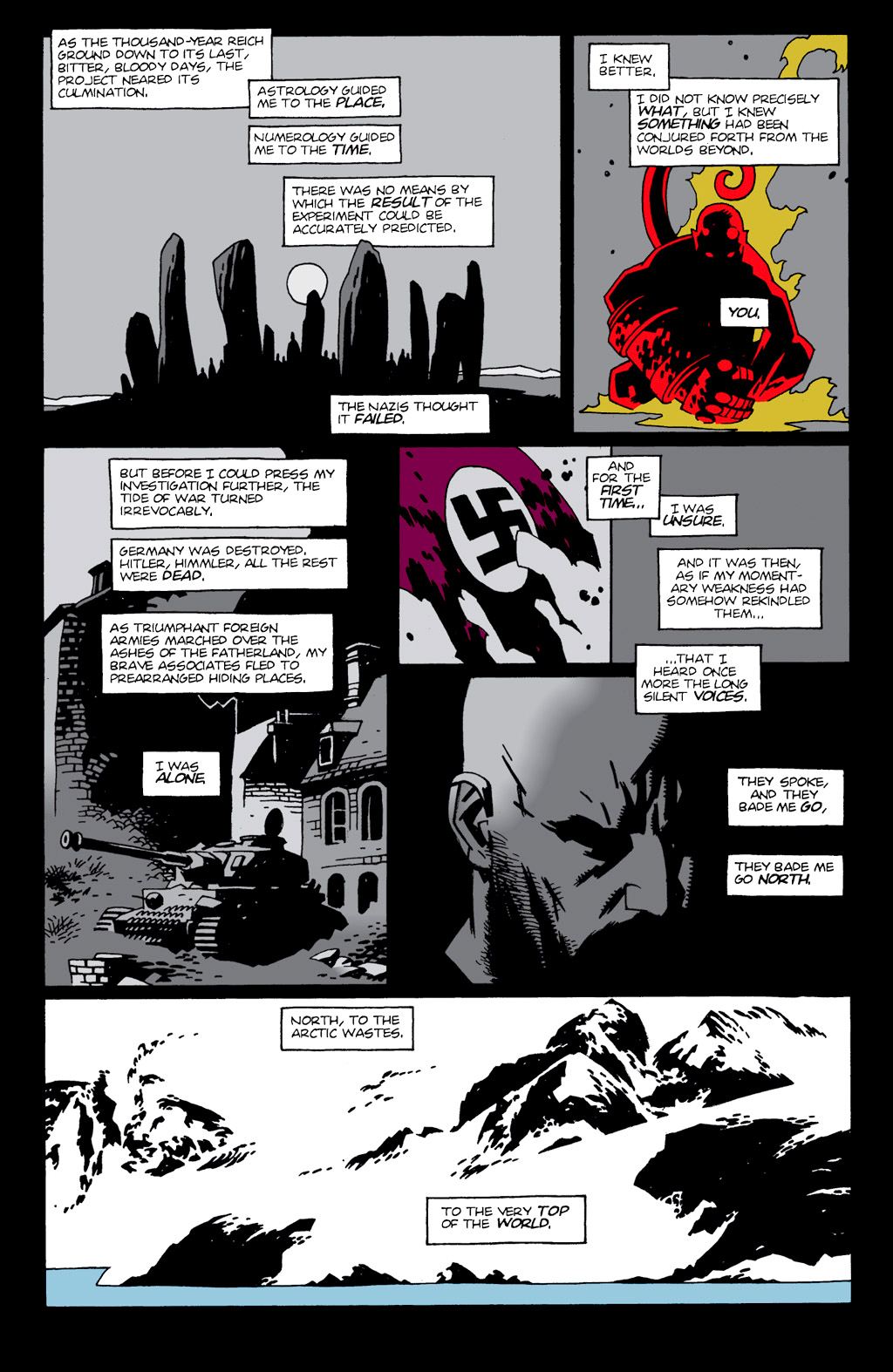 Read online Hellboy: Seed of Destruction comic -  Issue #3 - 19