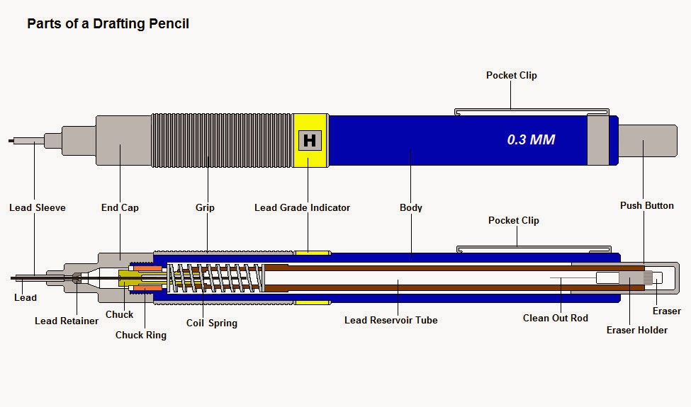 mechanical pencil spring