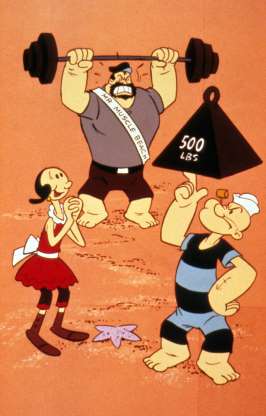 Popeye, o marinheiro de 90 anos Elfandarilha