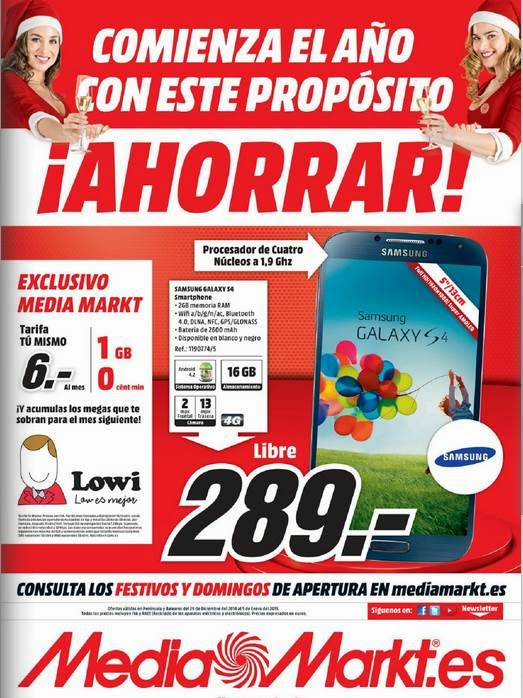 Media Markt Catalogo de Ofertas Nuevo Año 2015
