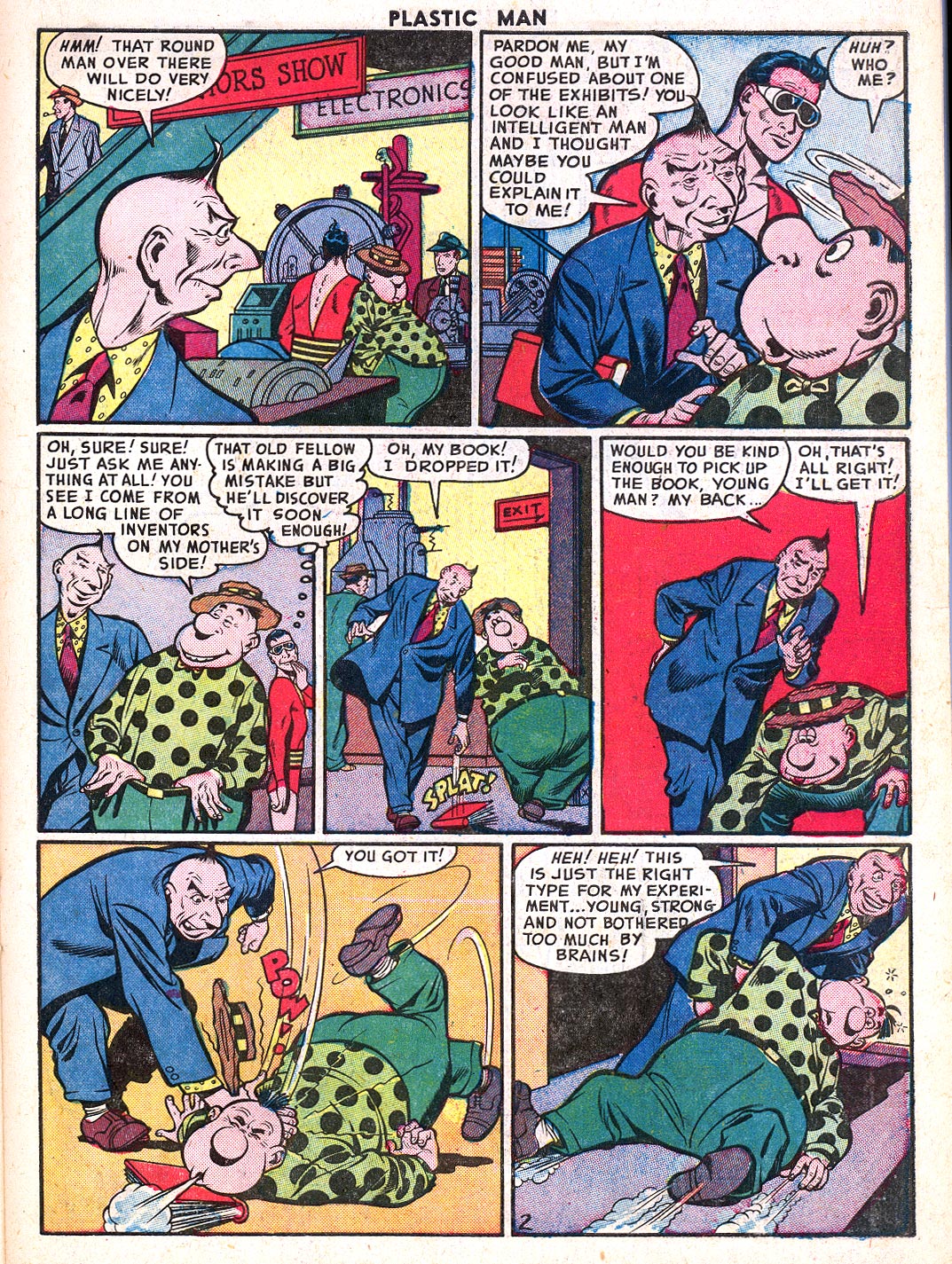 Read online Plastic Man (1943) comic -  Issue #35 - 27