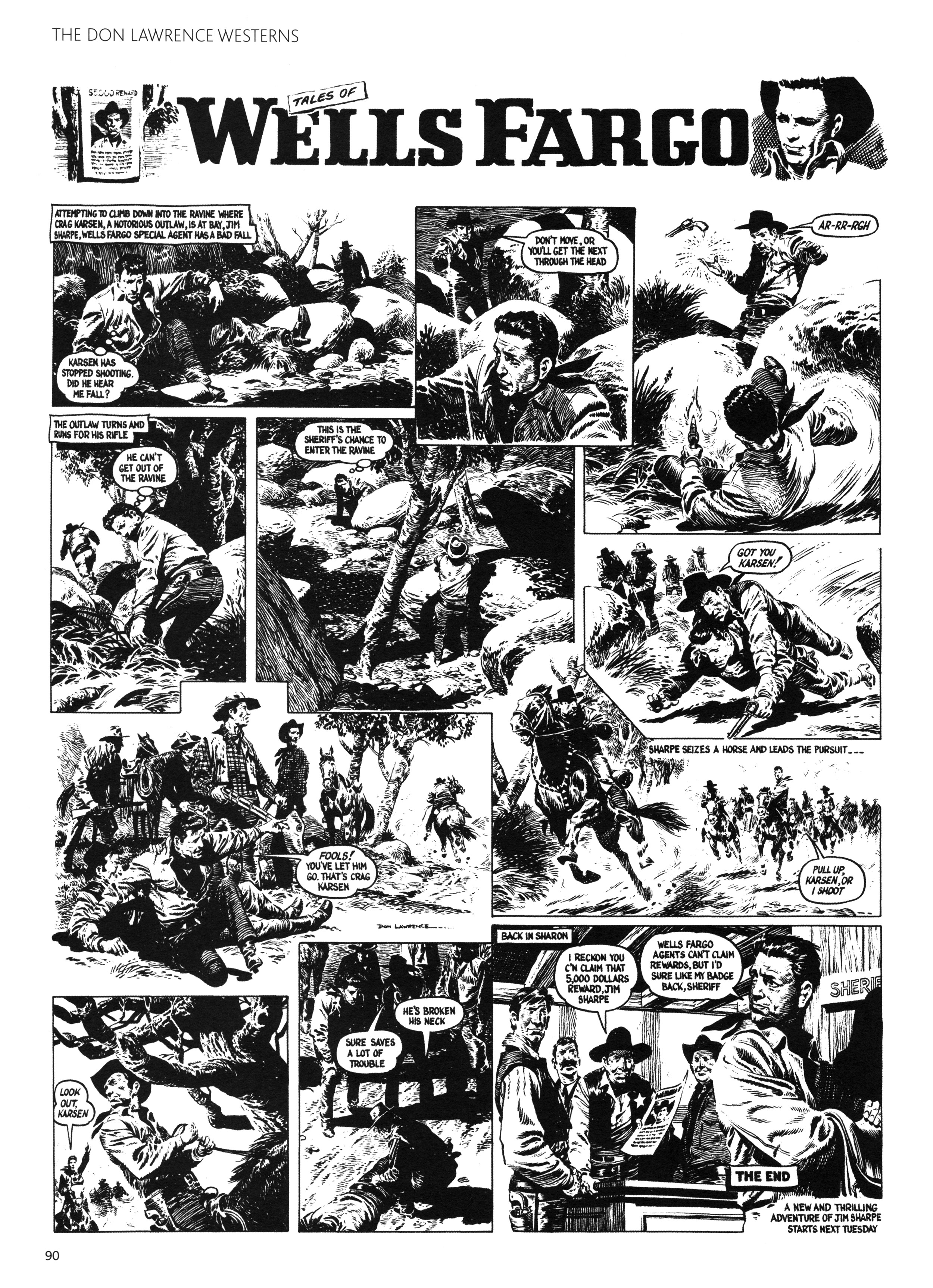 Read online Don Lawrence Westerns comic -  Issue # TPB (Part 1) - 94