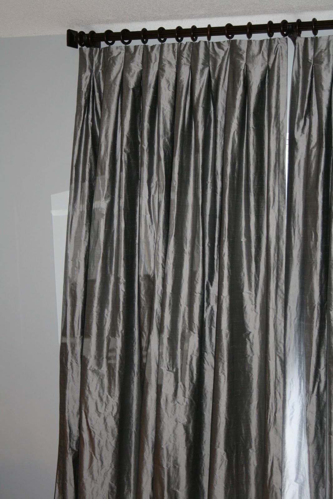 design dump: custom silk curtains: village workroom
