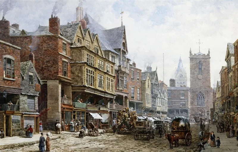 Louise Rayner 1832-1924 - British Cityscapes Watercolor painter