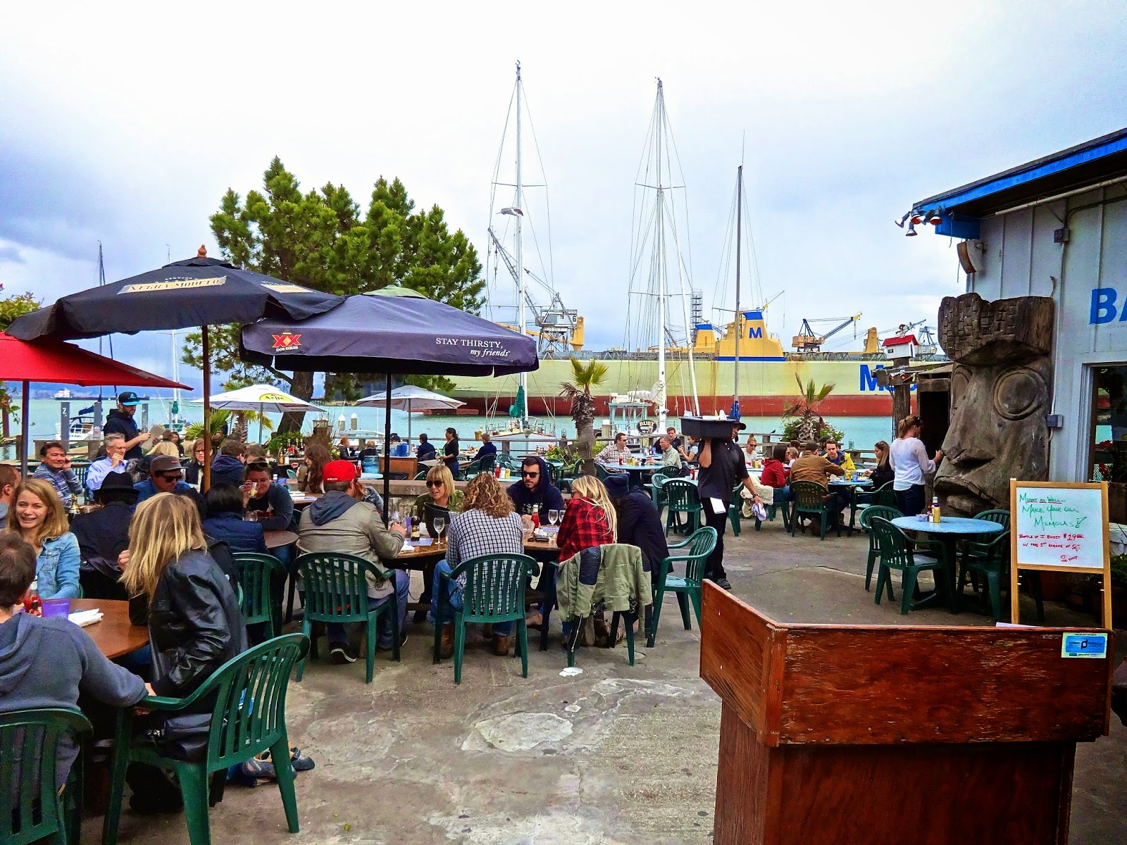Places I've Eaten THE RAMP IN SAN FRANCISCO SUNS OUT BRUNCH OUT