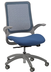 Blue and Gray Office Chair