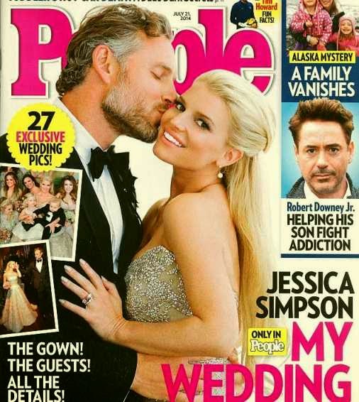 Jessica Simpson's First Official Wedding Photo