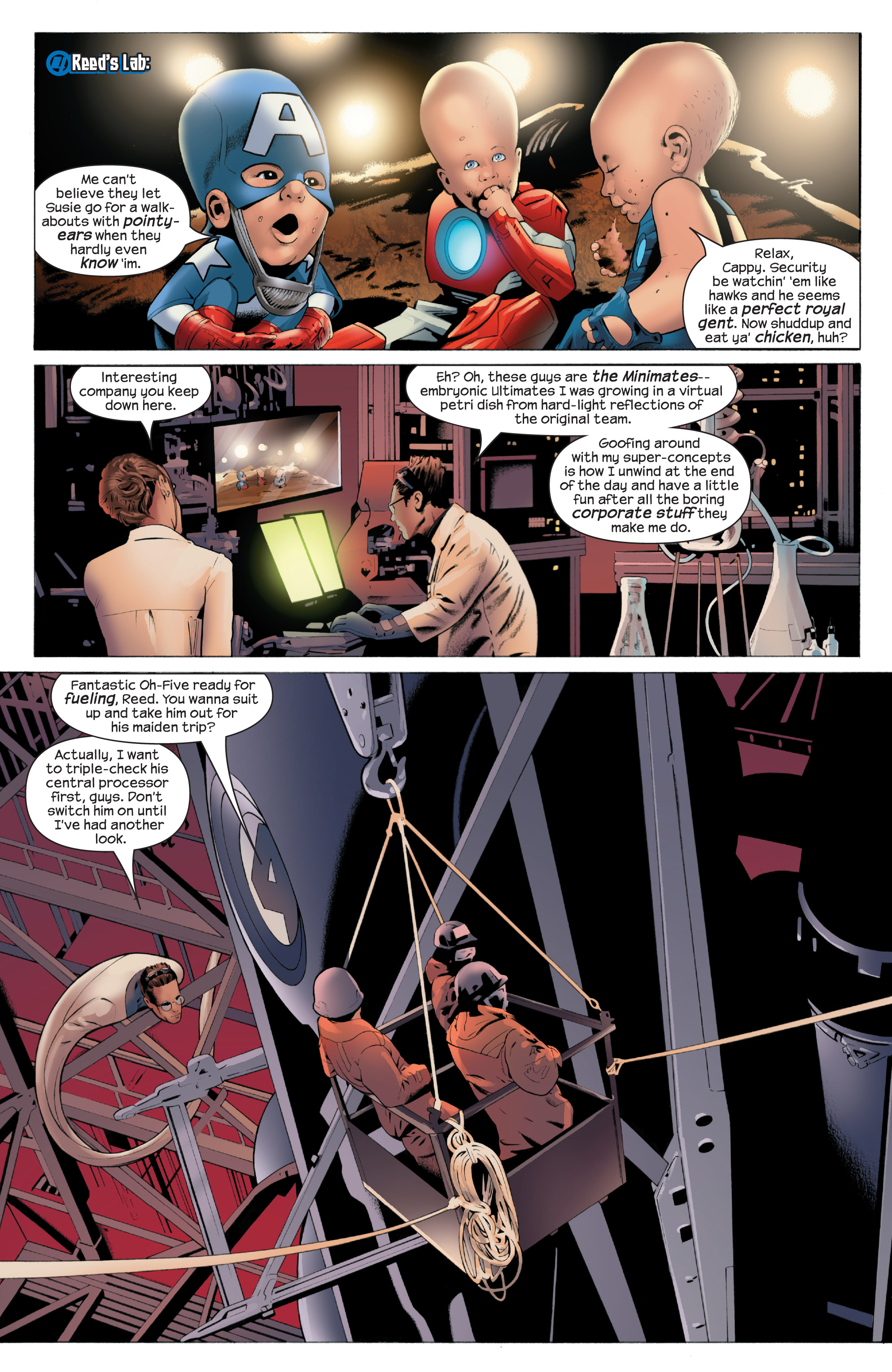 Read online Ultimate Fantastic Four (2004) comic -  Issue # _TPB Collection 3 (Part 2) - 12