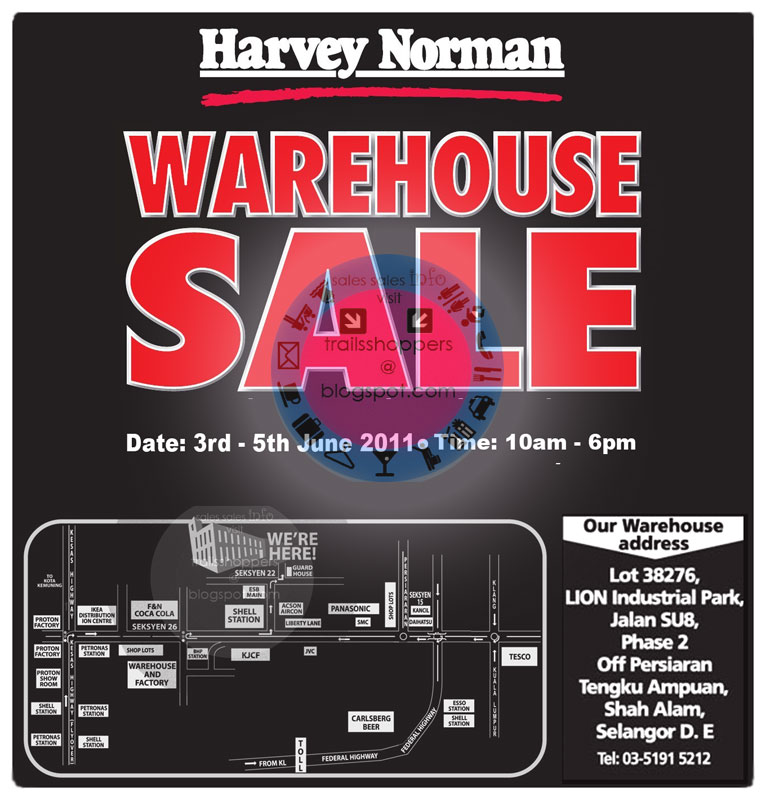 Harvey Norman Massive WAREHOUSE SALE35 June 2011
