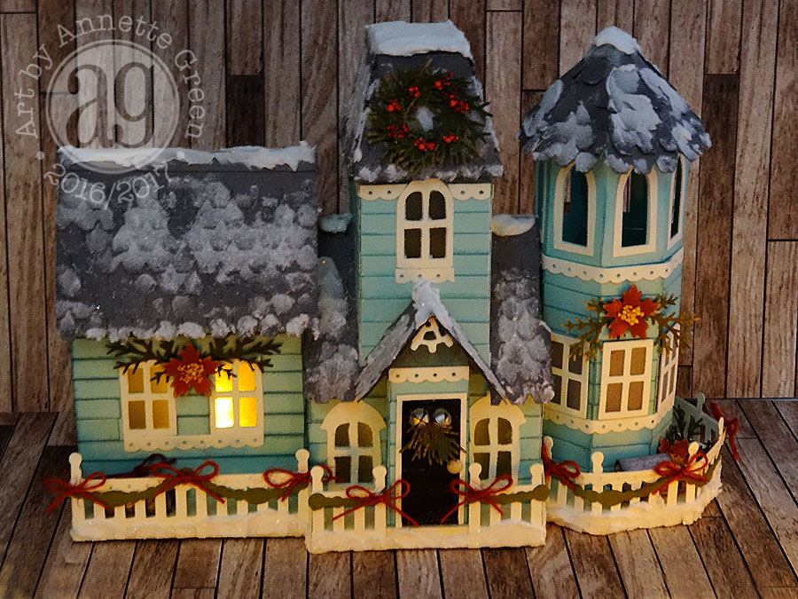 Creative Journey Victorian Christmas House