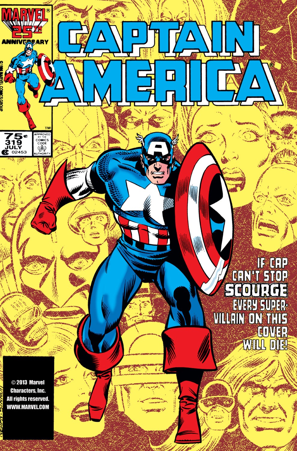 Read online Captain America (1968) comic -  Issue #319 - 1