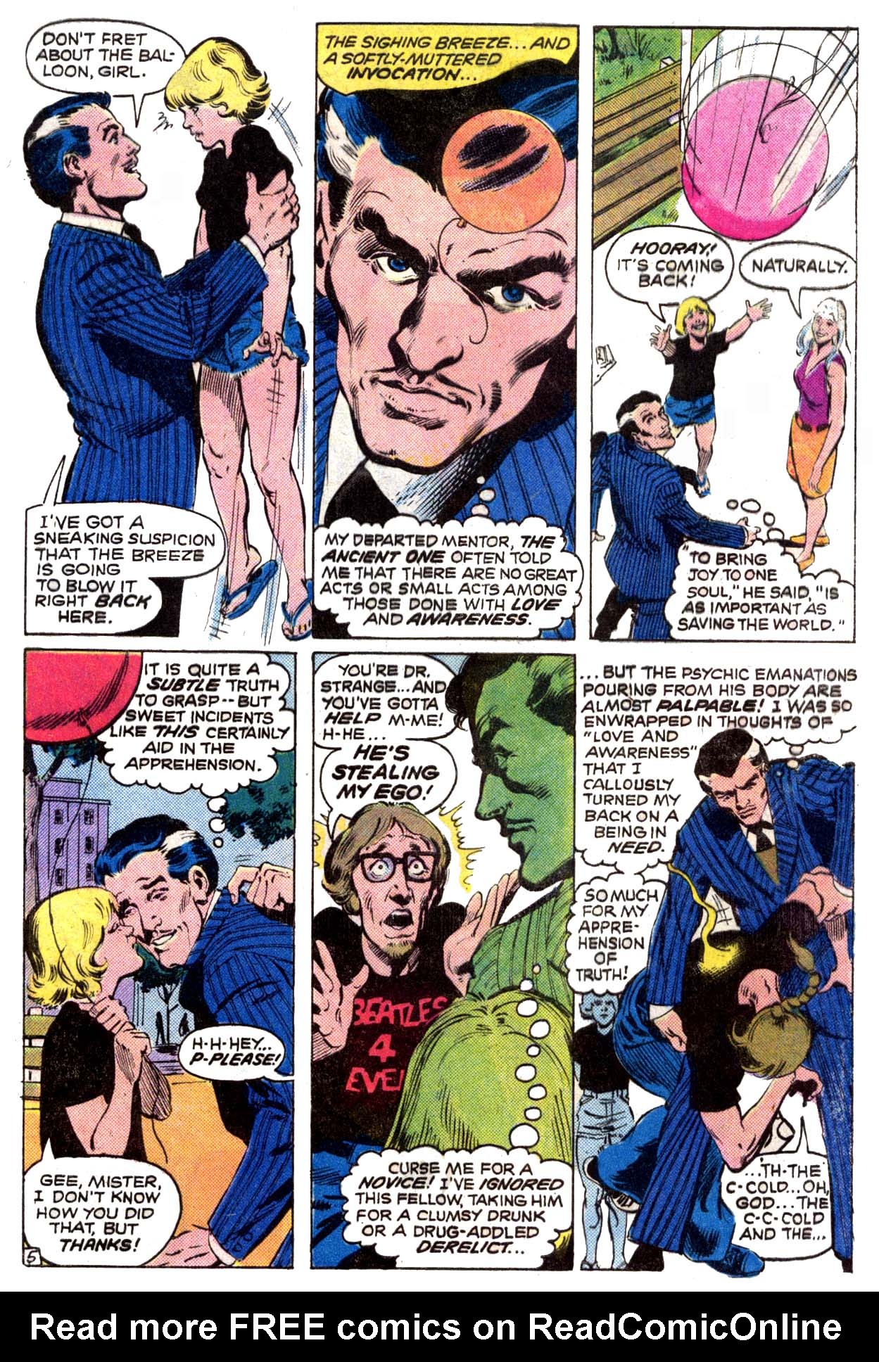 Read online Doctor Strange (1974) comic -  Issue #54 - 6