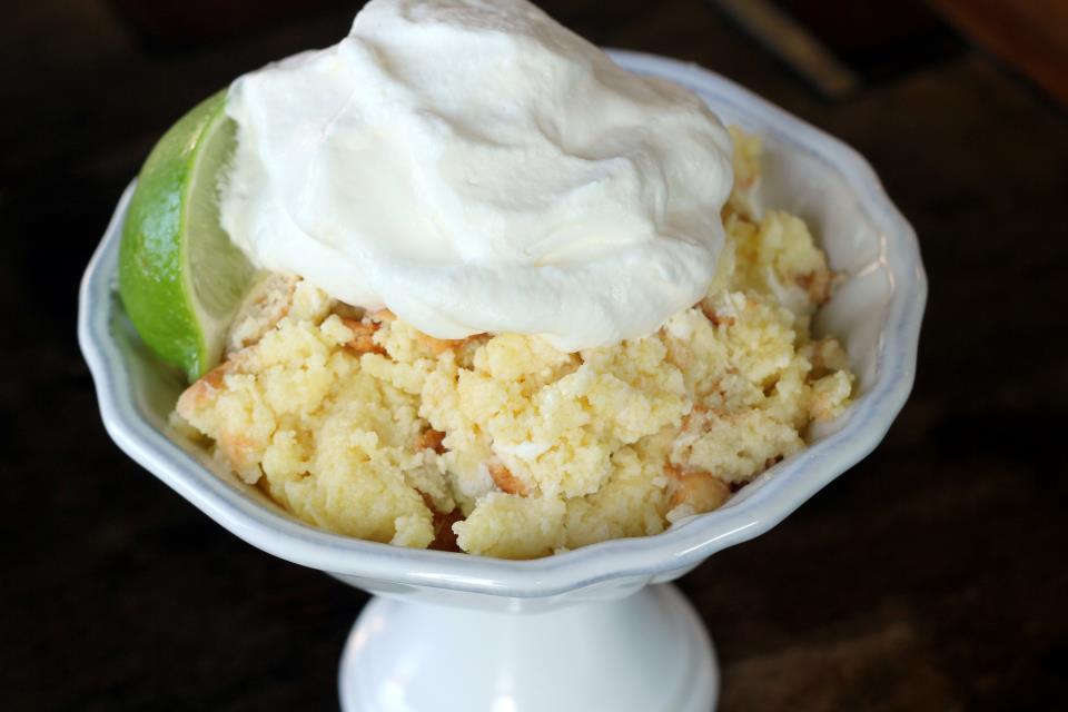 SPLENDID LOWCARBING BY JENNIFER ELOFF Healthified Key Lime Pudding Cake