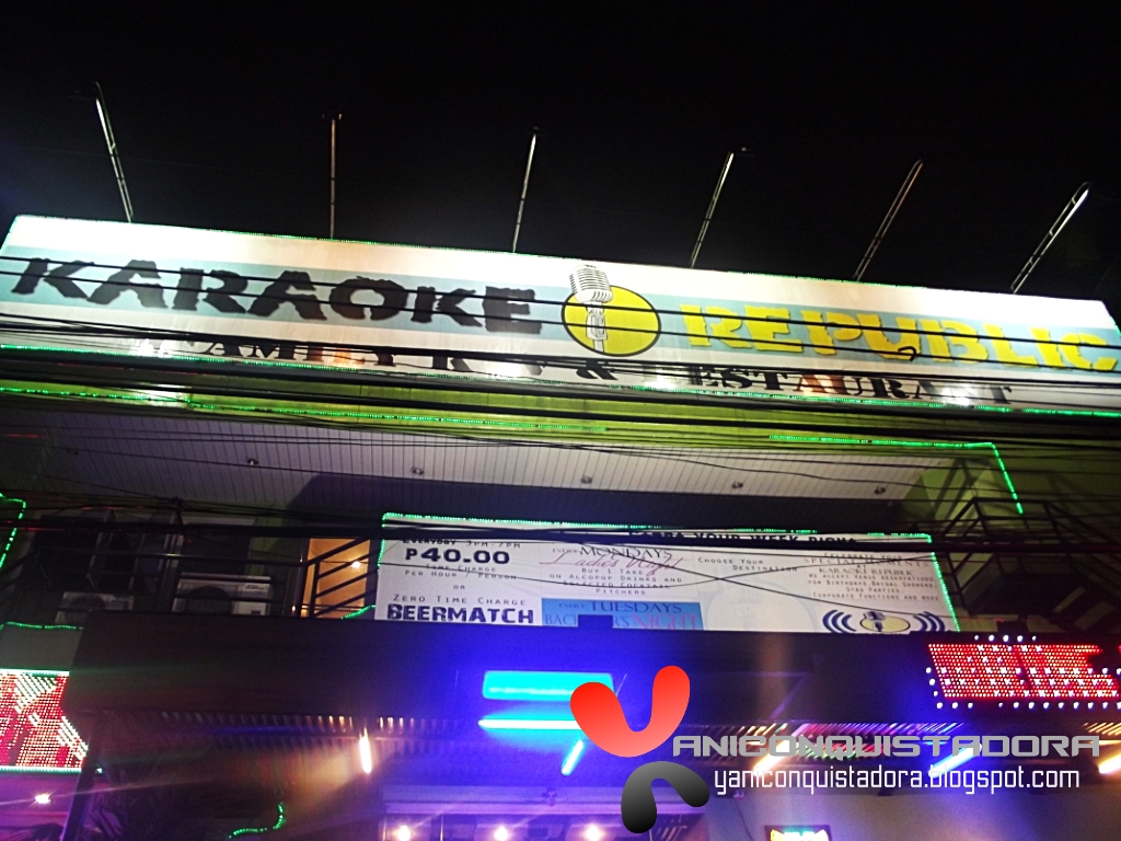 yaniconquistadora KARAOKE REPUBLIC Family KTV & Restaurant in Timog