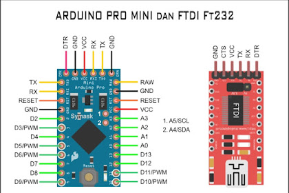 Cara Menggunakan Arduino Pro Mini dengan FTDI FT232RL
