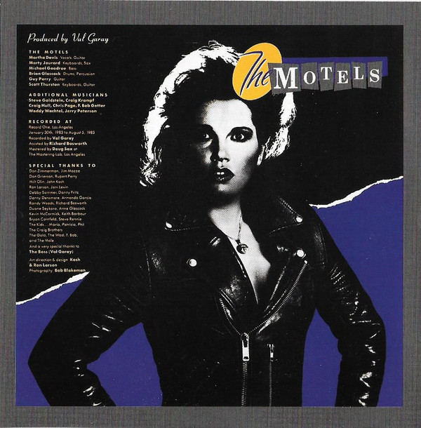 Music Rewind The Motels 1983 Little Robbers Resubido