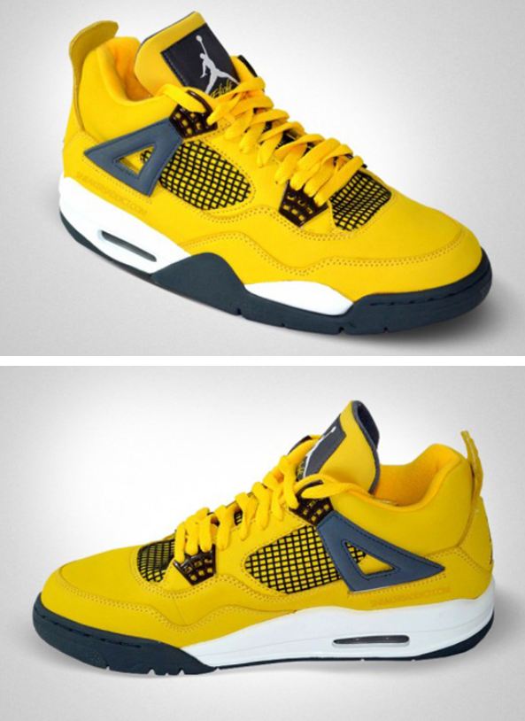 jordan 4 lightning women's