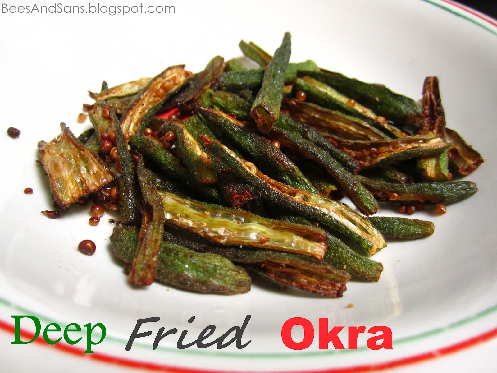 Bee's And San's Deep Fried Okra