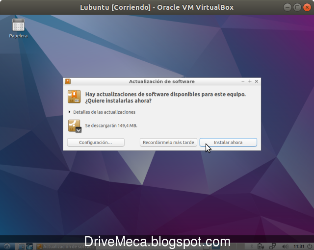 Ejecutamos la instalacion desde aplicacion grafica Ejecutamos la instalacion desde aplicacion grafica