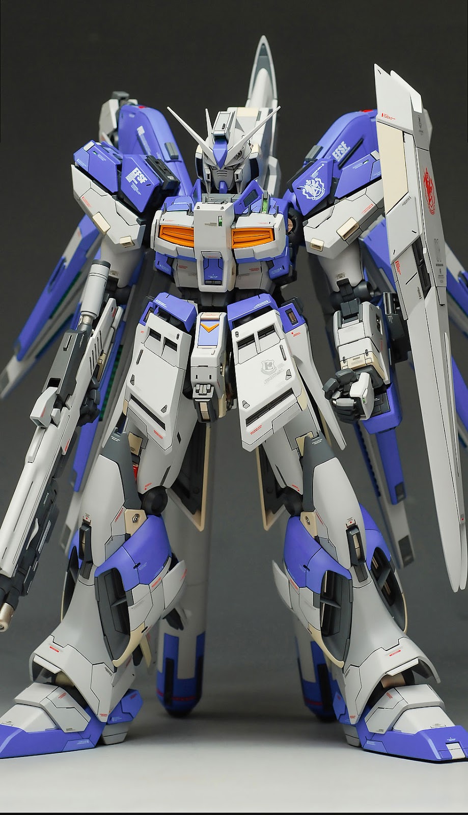 Custom Build: MG 1/100 hi-nu Gundam Ver. Ka [Detailed] - Gundam Kits