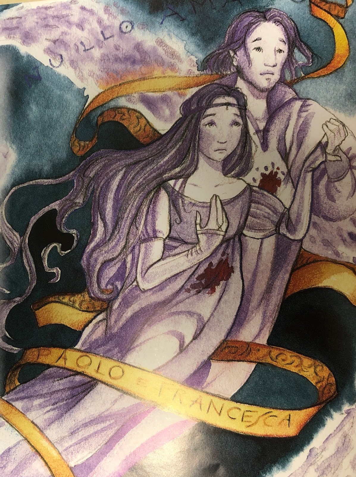 Vita e Amore PAOLO E FRANCESCA QUINTO CANTO DELL'INFERNO