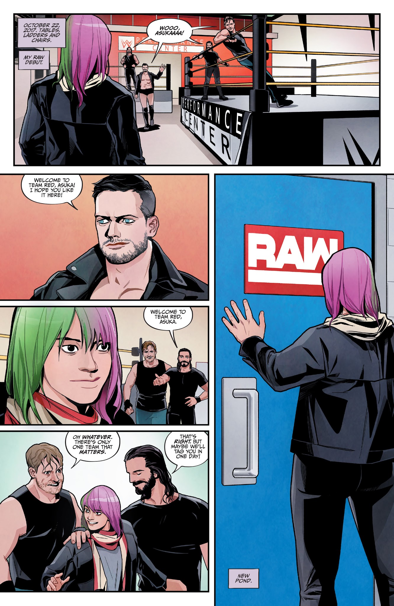 Read online WWE comic -  Issue #17 - 23