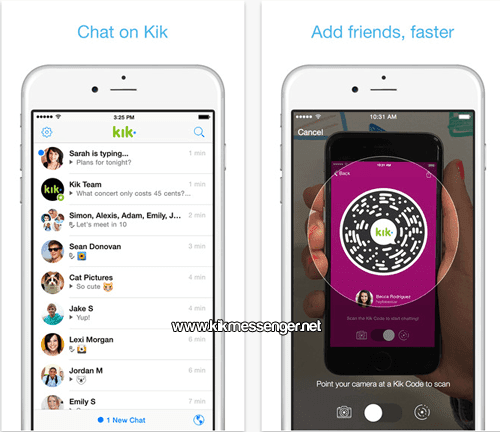Kik Messenger para iOS gratis