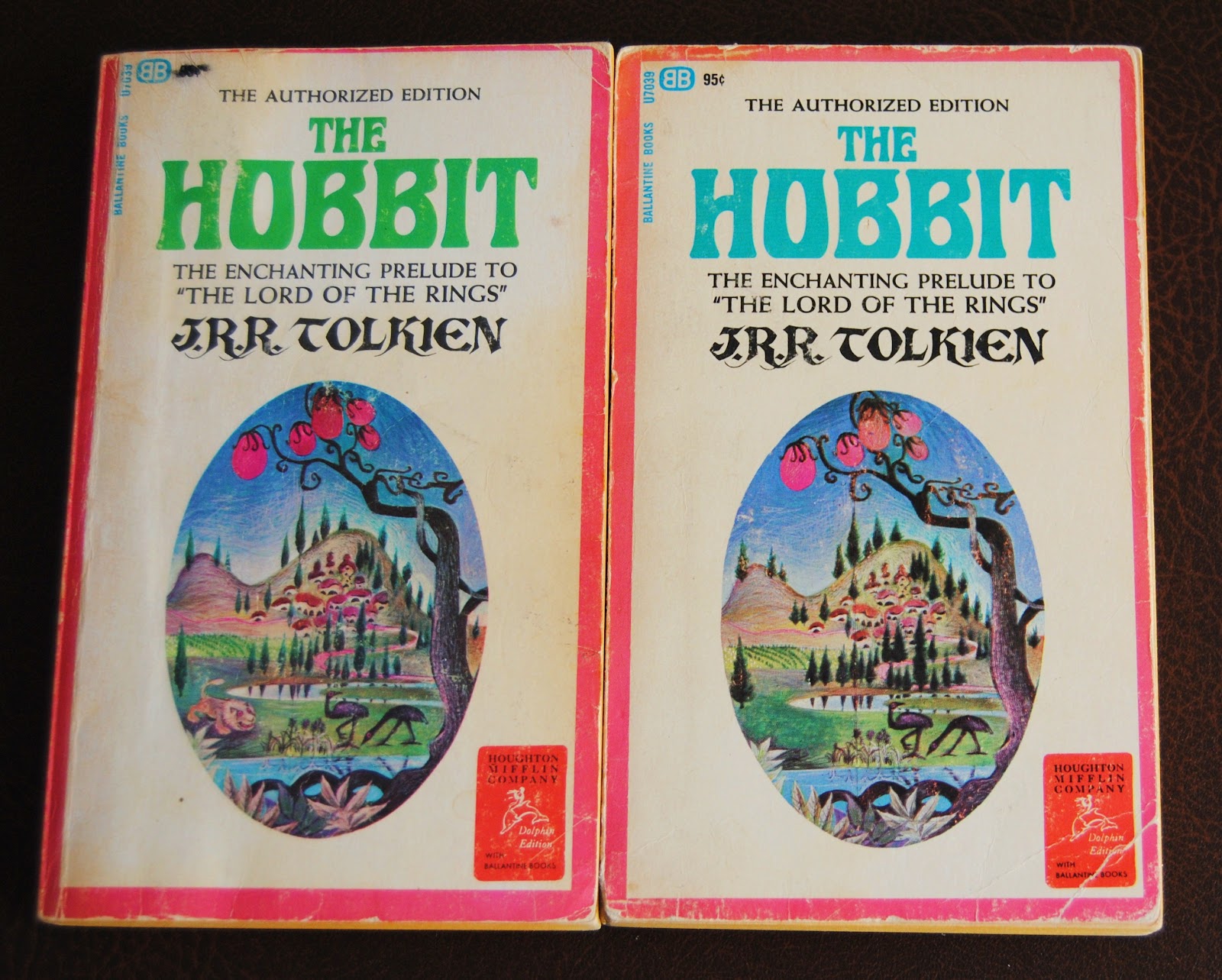 Tolkien collection The Hobbit, edizione Ballantine Book 1965 "Lion"